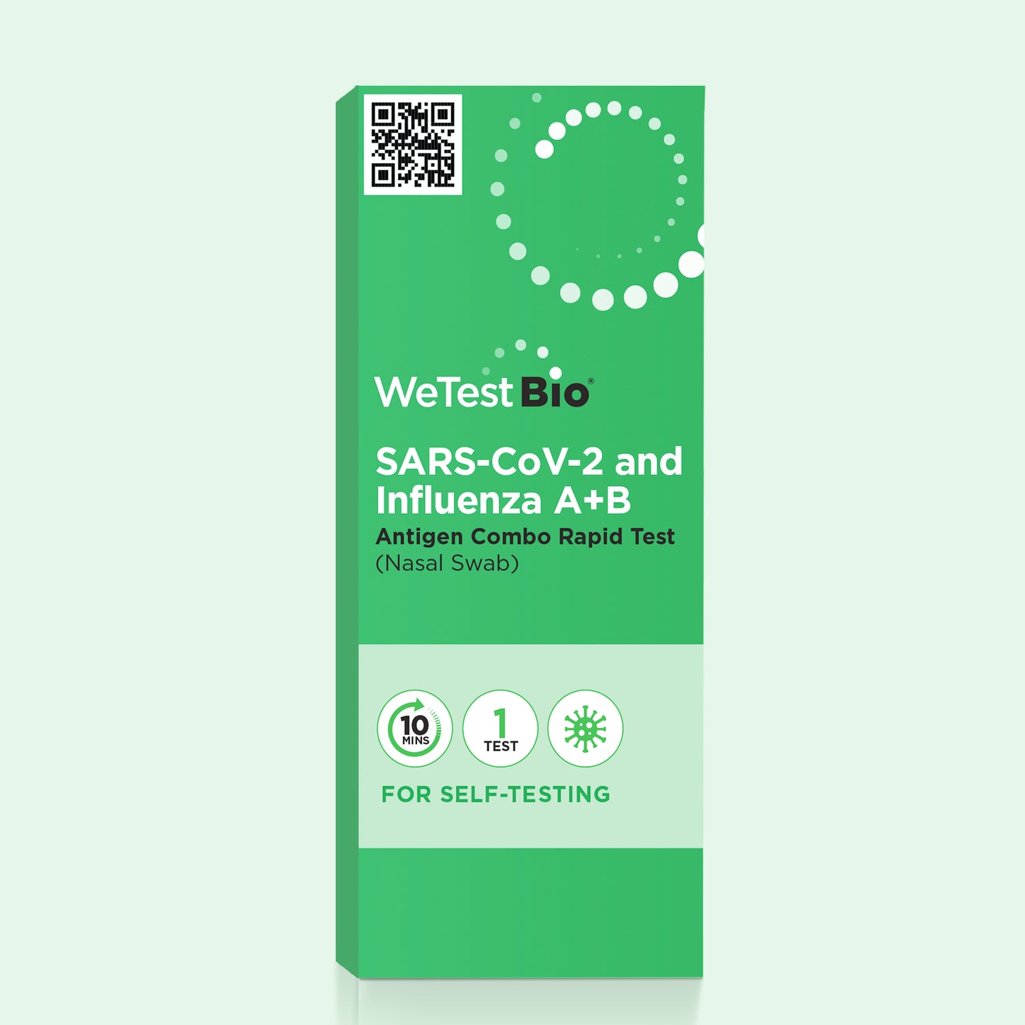 Covid-19 / Flu A+B Rapid Test / 1pk