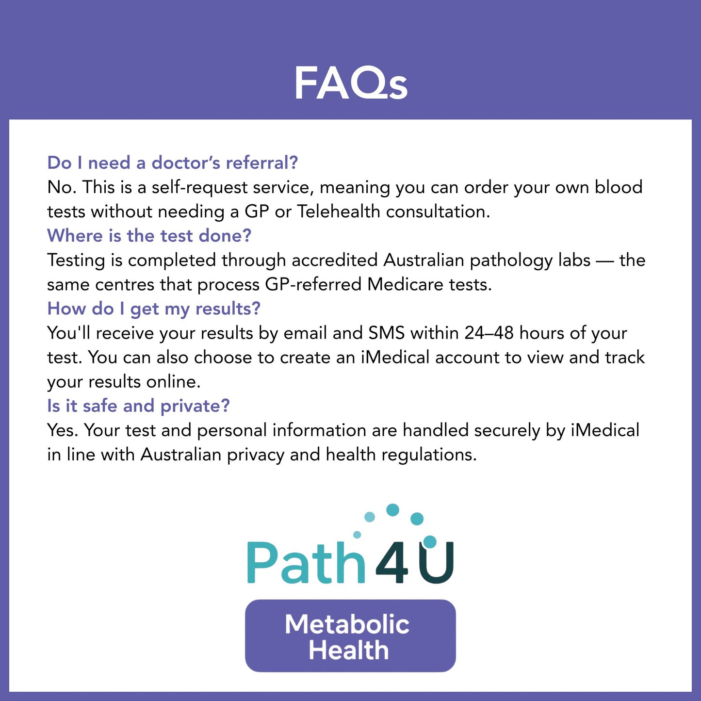 Path 4U: Metabolic Health