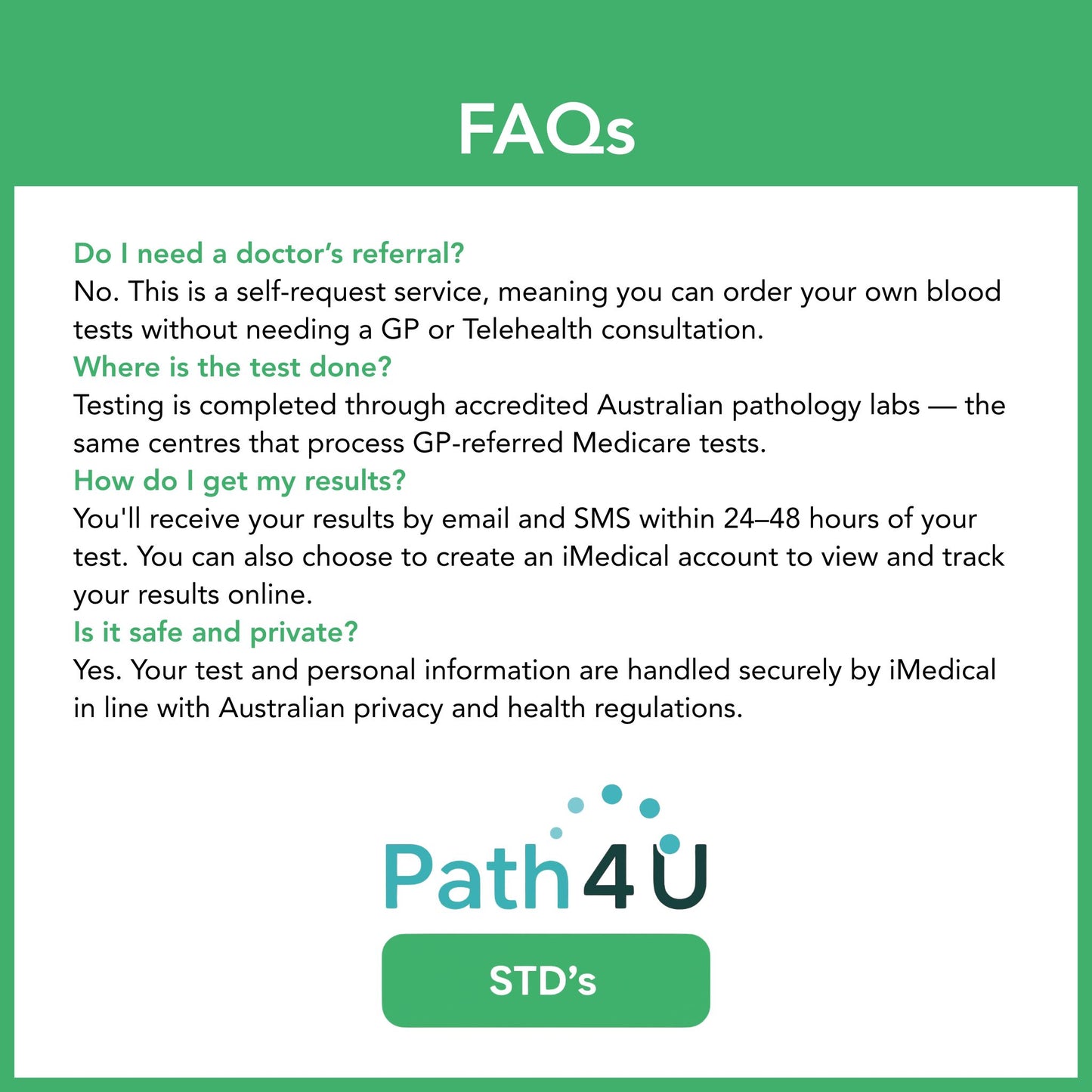 Path 4U: STD Panel